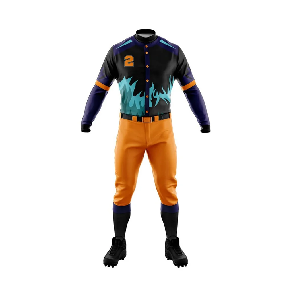 Sports Wear Custom Design Baseball Uniforms kit