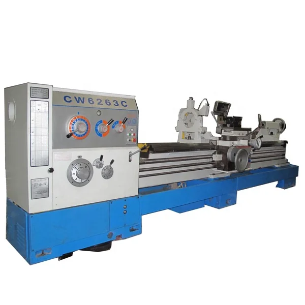 China metal heavy duty horizontal manual lathe machine CW6280C