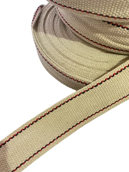 Customized Cotton Webbing for Tent Tarpaulin High Quality Organic Cotton Niwar Tape