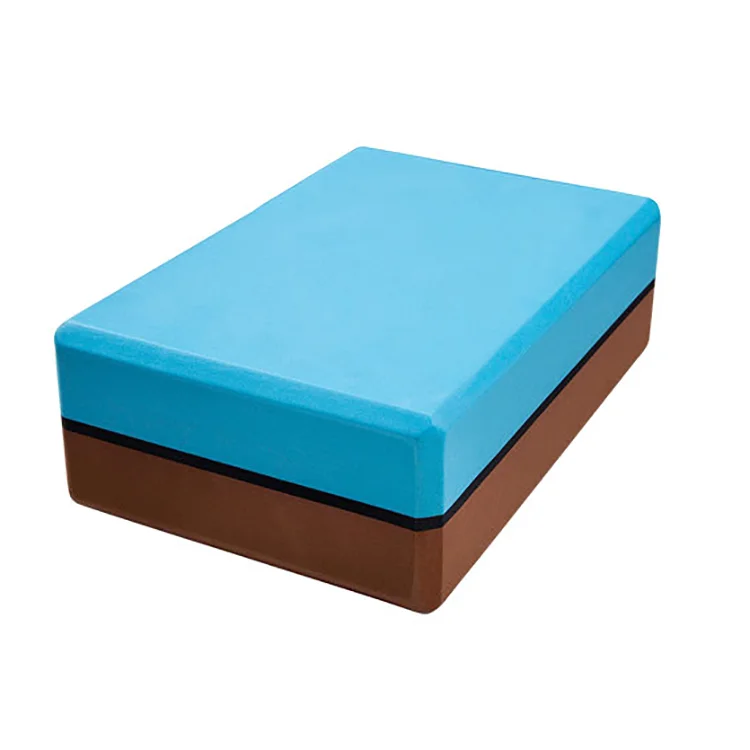 High Density Improve Strength New Type Two-color Yoga Brick EVA Foam Blocks