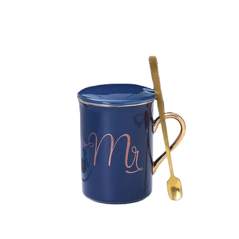 Nordic Phnom Penh Ceramic Mug Custom Logo Cross-border Coffee Cup Couple Wedding Gift Companion Souvenir Cup