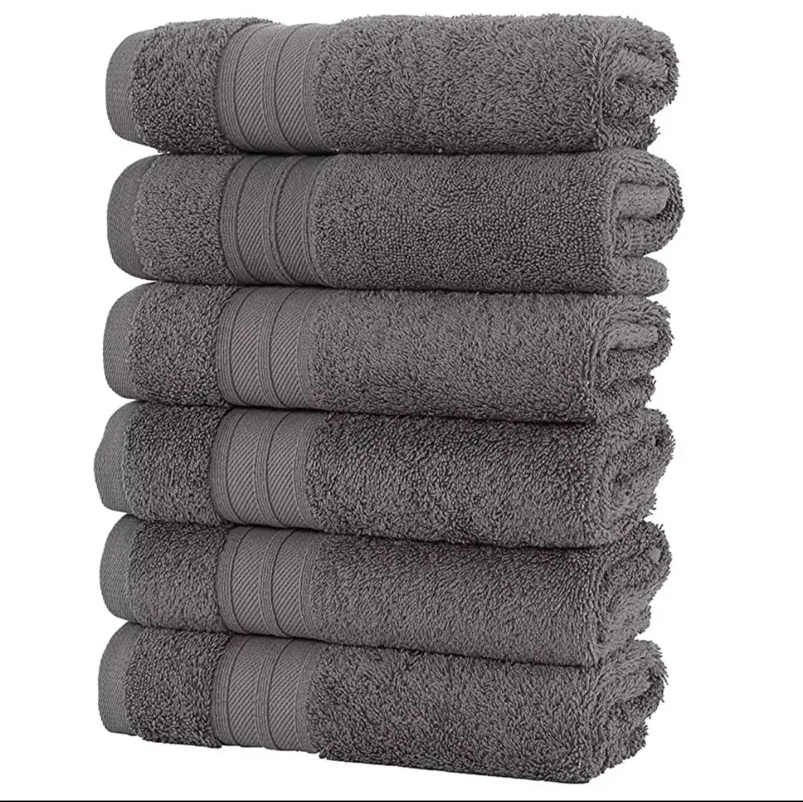 New Highly Absorbent Towels for Hand Gym Beauty Hair Spa Home Hair Care 100% Cotton Thick White Grey Black Towels Salon Towels