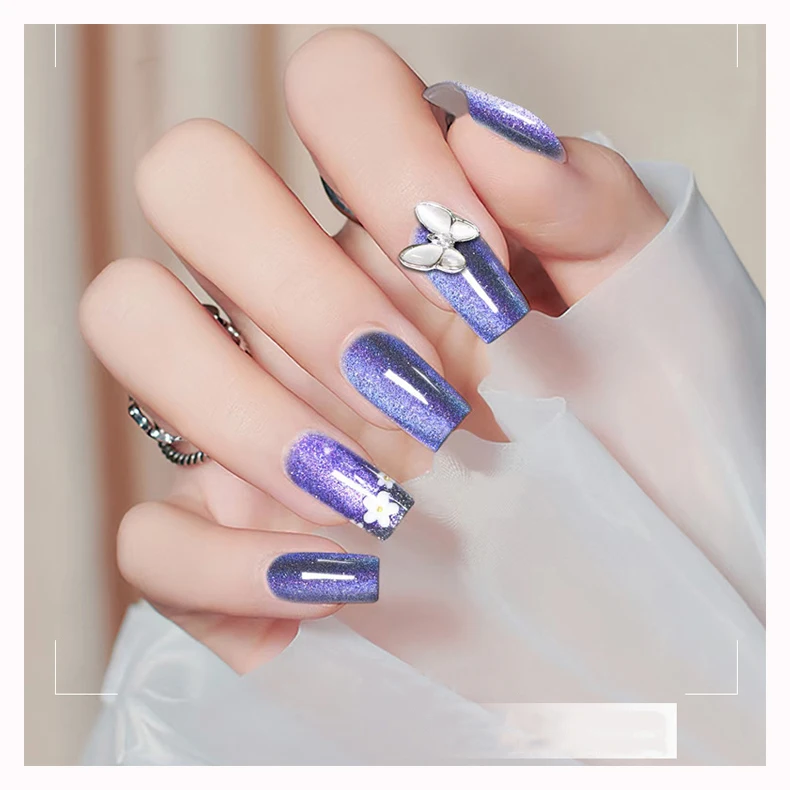 ANZUO Cat Eye 12 Colors Custom Breathable Nail Polish Profession Nail Shop Nail Polish UV Gel