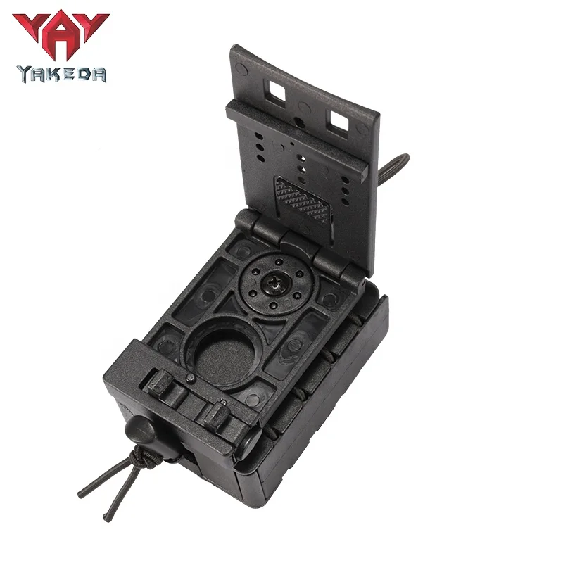 YAKEDA Tactical Gear Radio Pouch Duty Belt Accessories Patrol Molle Walkie-talkie Holder for Tactical Belt Tactical Equipment