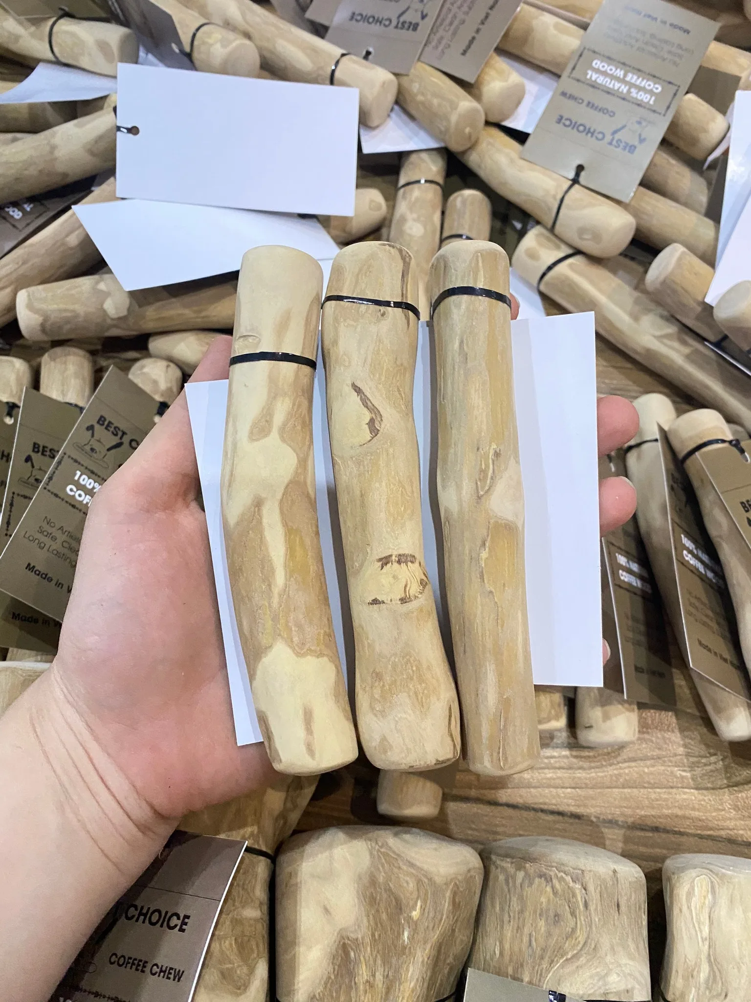 Best Wood Chewable Stick Coffee Tree Wood Small/Toy For Your Pet Wood Chew Toy/ Mr.Leo +84 965 467 267