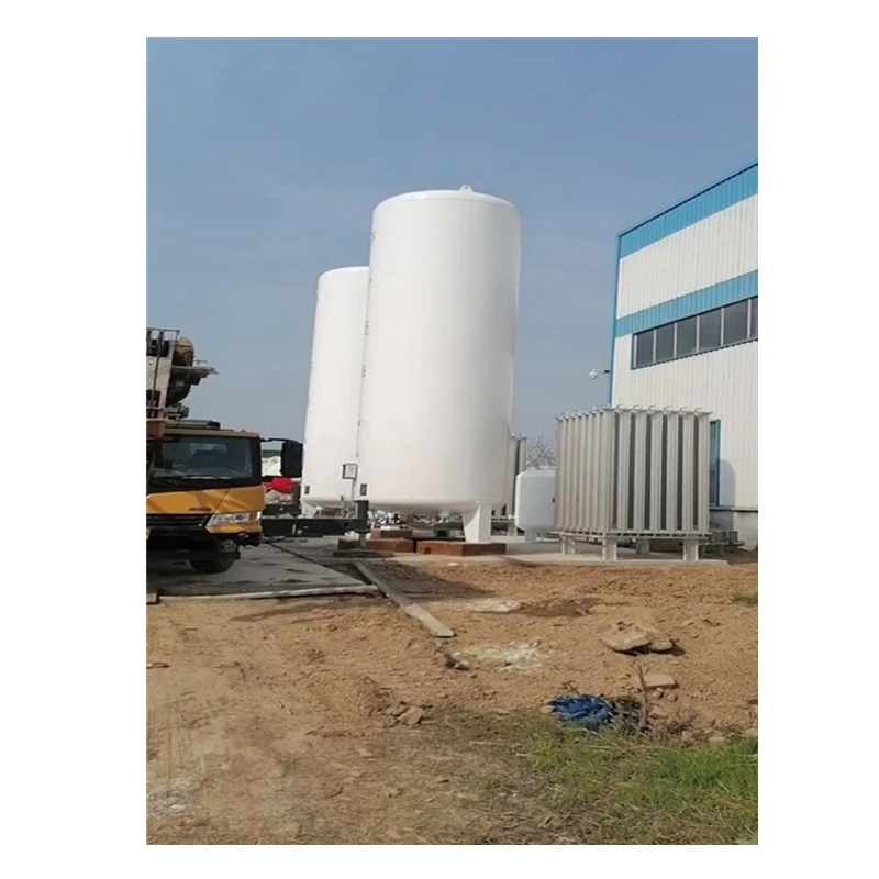 20000L 8Bar Cryogenic Liquid Argon Tank Oxygen Liquid Portable Tank Liquid Oxygen Transport Tank