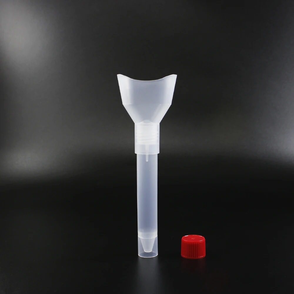 Saliva DNA/RNA Sampling Specimen Collection Test Kit High Quality Disposable DNA CE 3 Years Transparent White 5000 AIM Saliva