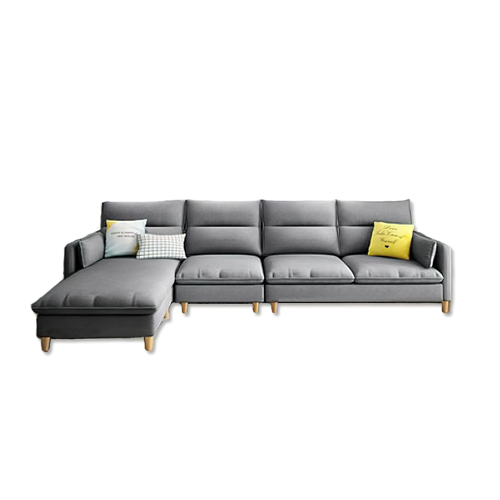 Regal Contemporary Cow Hide Leather Sofa