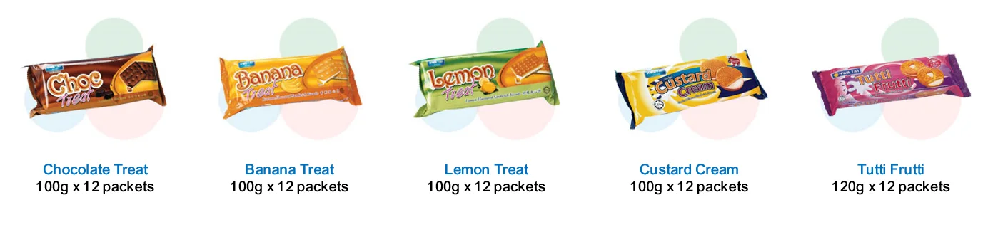 Hwa Tai KIDDOS Chocolate - 125g Oreo Sandwich Biscuits