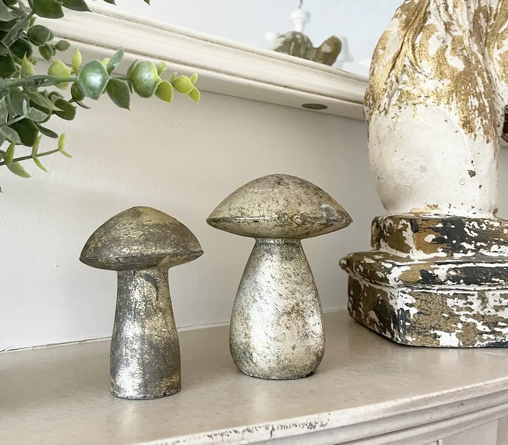Изготовленный На Заказ Металл абстракция Деревянный Гриб скульптура для украшения сада приготовления пищи на воздухе декоративно-прикладного искусства гриб вакуумно