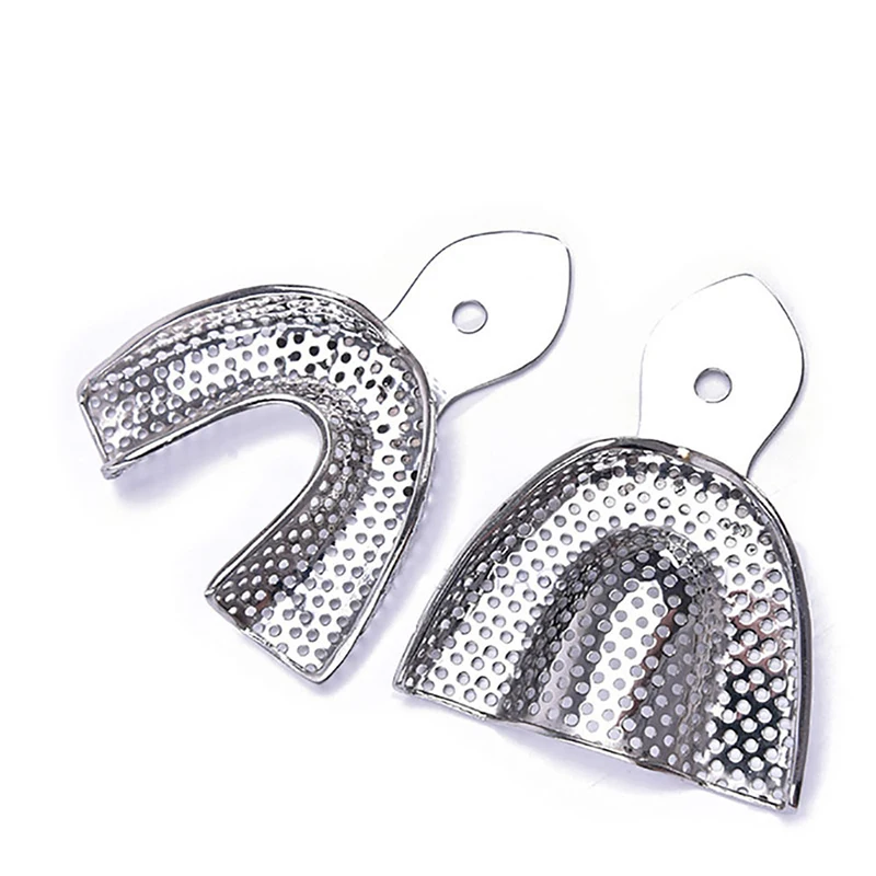 
Full Set Medical Dental Impression Trays Stainless Steel Dental Composite Implant Instruments Kit With Black Coated 