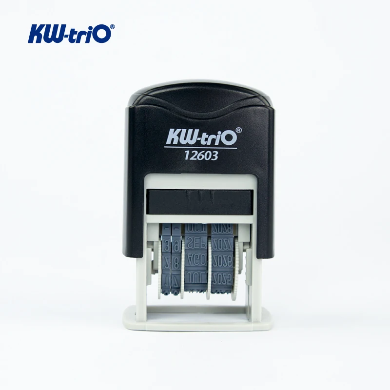 Manufacturer Self-inking rubber Date Stamp, 3mm, 12 Years Band