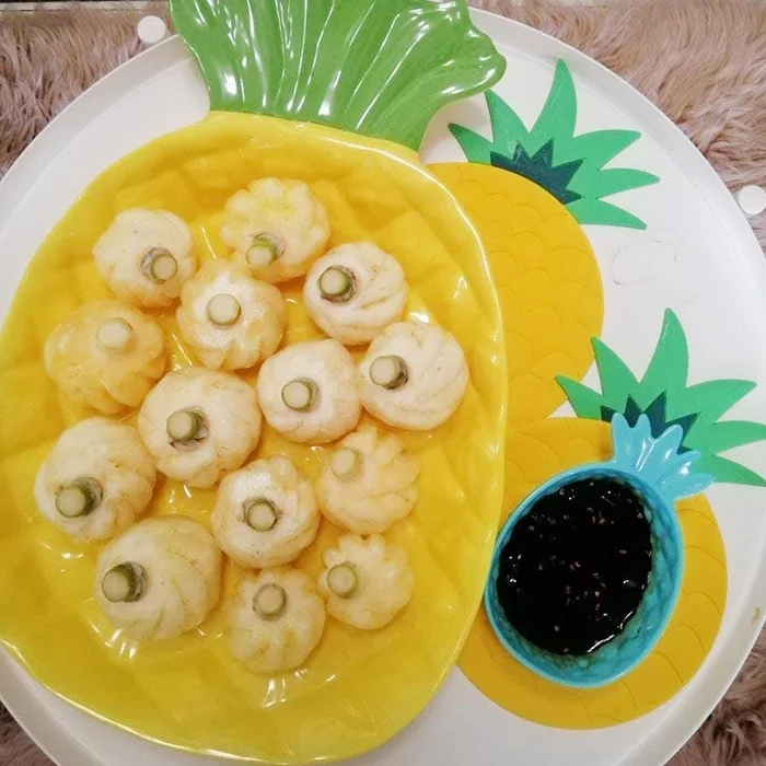 Лучшая цена, новый сочный урожай, свежие детские ананасы 500 г в упаковке, свежий ананас, цена, Универсальный мини ананас