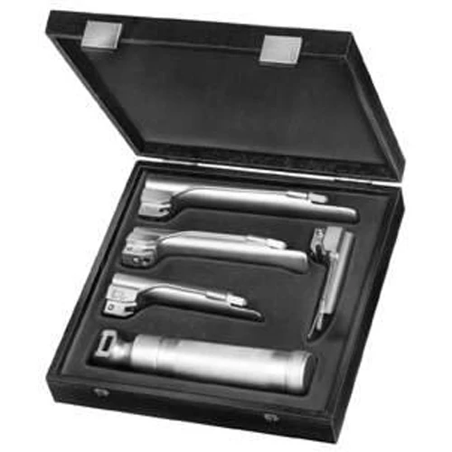 laryngoscope sets / fiber optic laryngoscope set / ent laryngoscope set