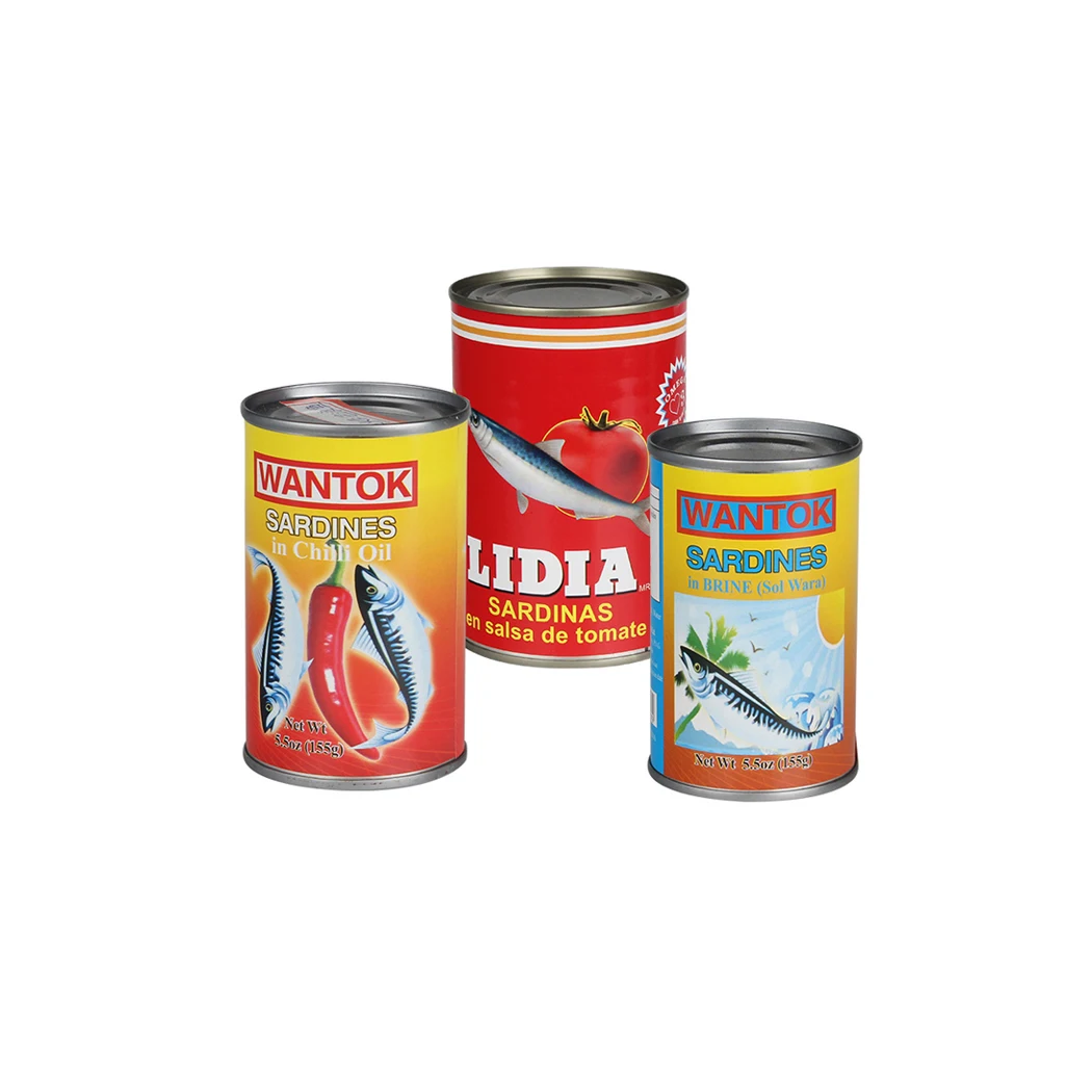 Canned food Canned Fish Canned Sardine/Tuna/Mackerel in tomato sauce/oil/brine 125G 155G 425G