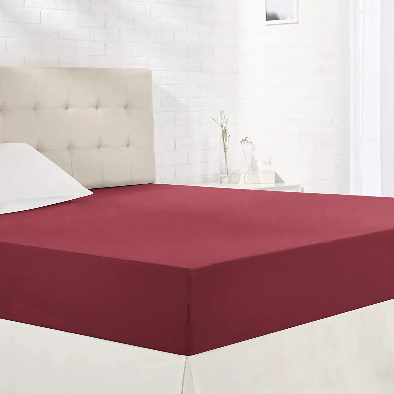 Jersey Knitted Bedsheet Set, Jersey Cotton Sheet, Cozy T Shirt Sheet Set Including deep Pocket Fitted Sheet