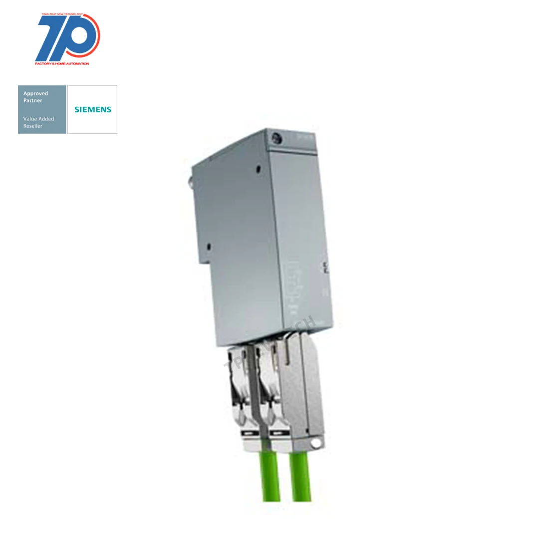 6ES7193-6AR00-0AA0 Siemens PLC SIMATIC ET 200SP BusAdapter BA 2xRJ45, 2 RJ45 розетки для PROFINET TPNEWTECH