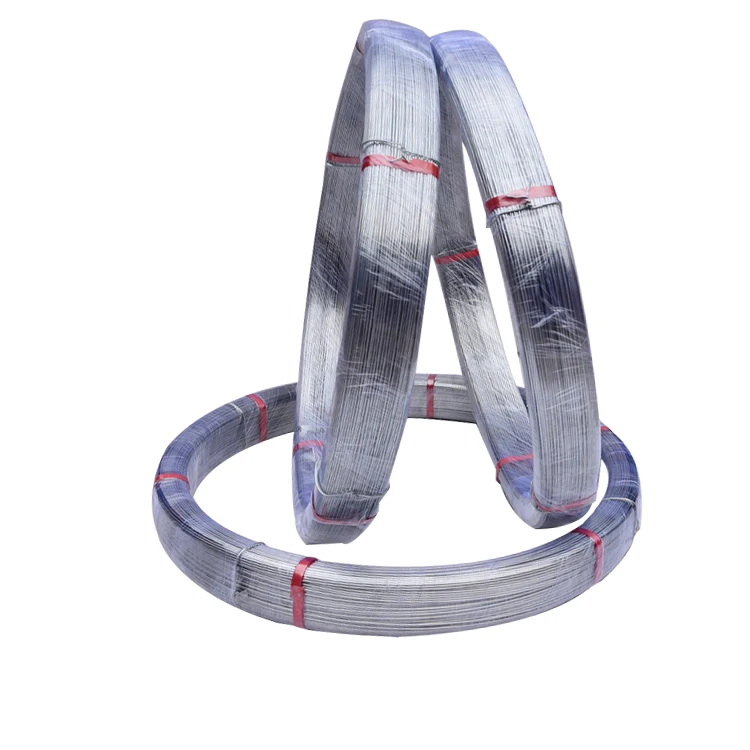 Hot selling galvanized steel wire carbon steel wire flat oval wire for construction