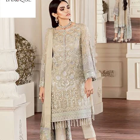 Fashion Designer Indian Pakistani Lawn/Linen/Cotton Georgette 3 Piece Suits Available on Wholesale Price.