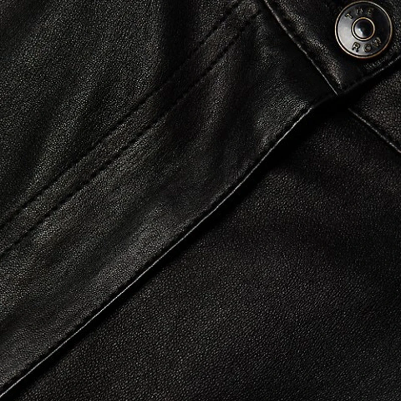 Custom OEM Womens Stretchy Leather Pants High Quality Fashionable and Comfortable Tailored Pants for a Perfect Fit