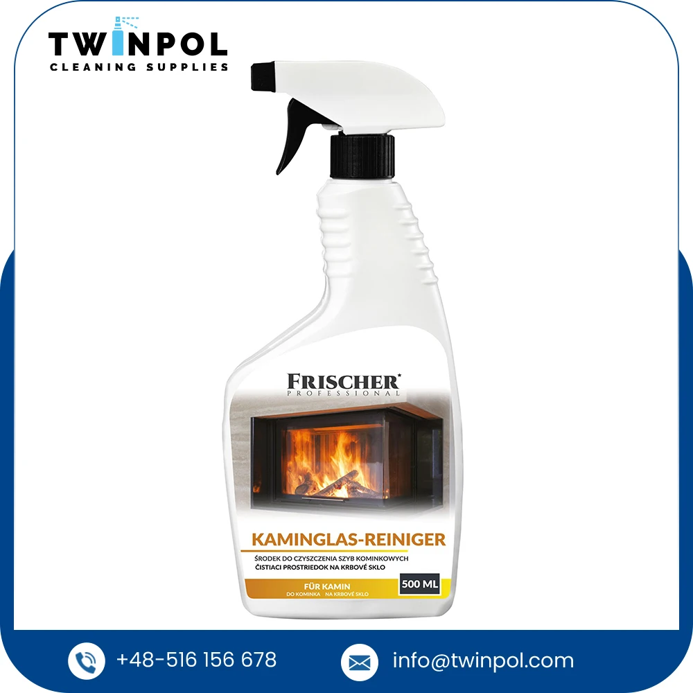Easily Smoke Grease Cleanable High Concentrated Formula For Fireplace Glass Cleaner By Frischer With OEM/ODM Service
