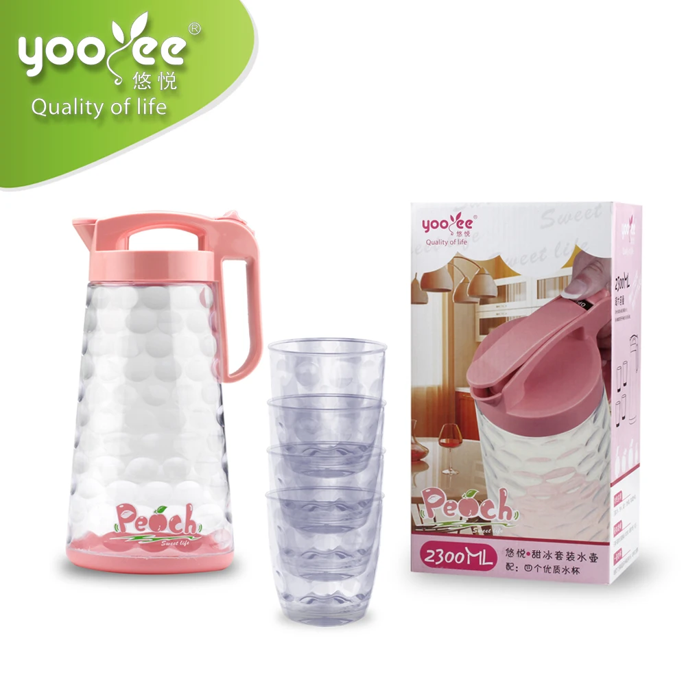 Wholesale  New Product Food Grade Milk Jugs with Lid and 4 Cups