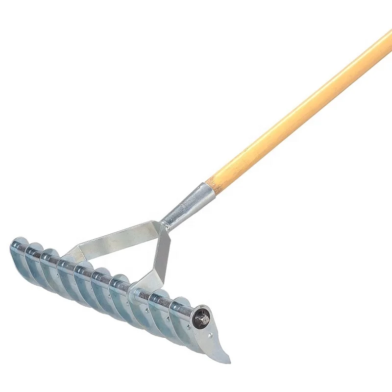 
Adjustable Farming Tool Lawn Rake 