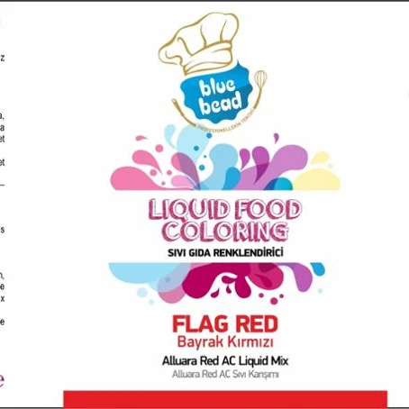 FLAG RED  LIQUID FOOD COLORING