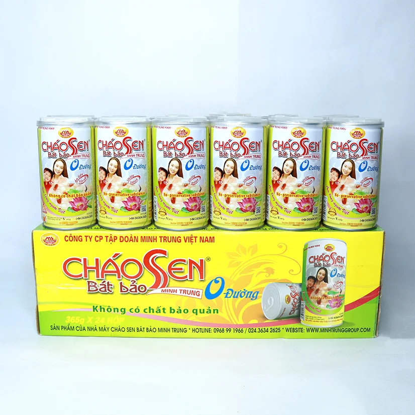 Minh Trung Vietnam Delicious Sugar Free Low Fat Lotus Seed Porridge