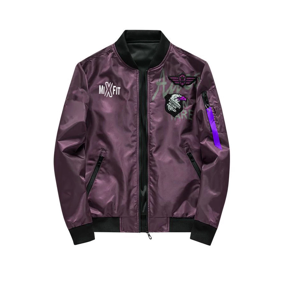 Quick Dry Men Thermal Casual Lined Bomber Jacket Tactical Winter Coat Multi-Pocket OuterWear Bomber Jacket