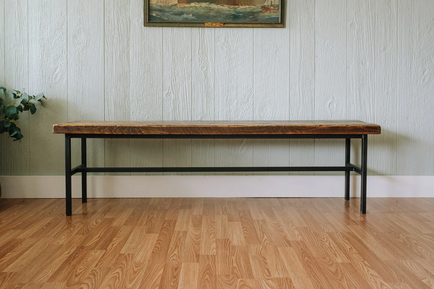 
Miller and Foundry Industrial Farm Metal Dining Bench Home Furniture Dining Room Furniture Dining Bench Seat 