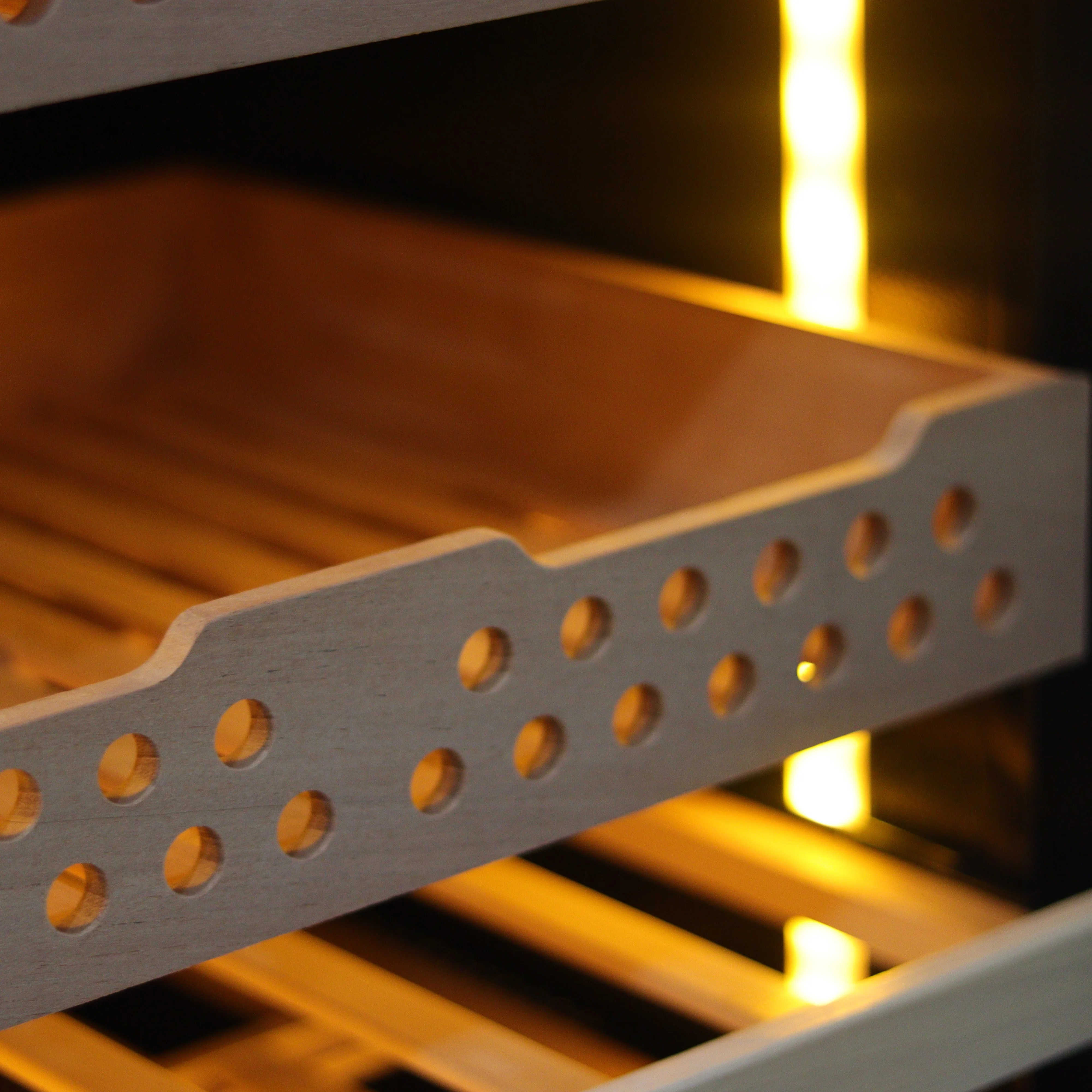 NewAir 400 Count Electric Cigar Humidor Stainless Steel with Digital Temperature Controls cigar humidors