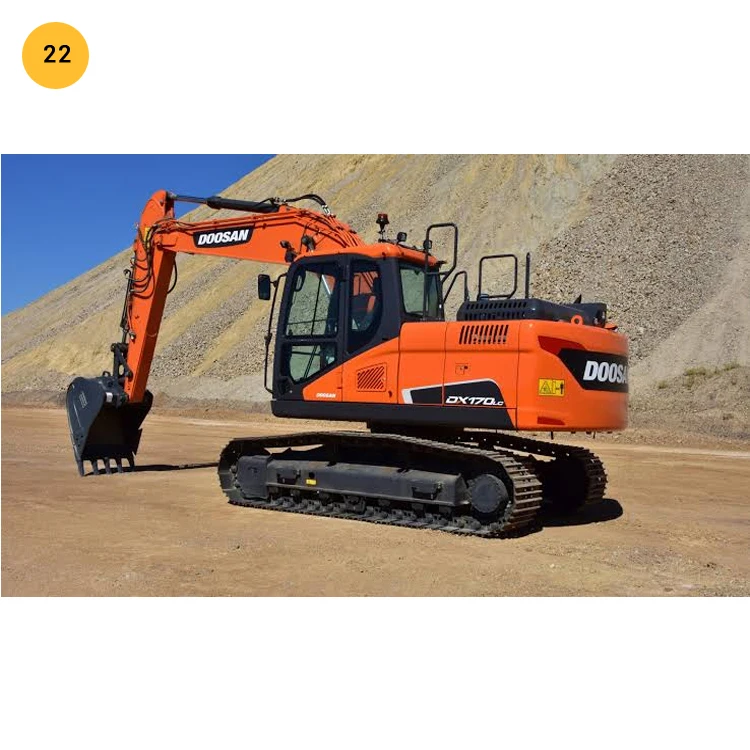 Solid Robust Design Doosan Excavator Machine with Superb Specification