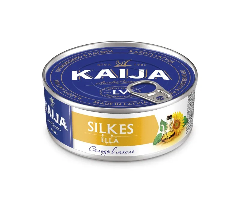 Canned herring fillet in tomato sauce or vegetable oil