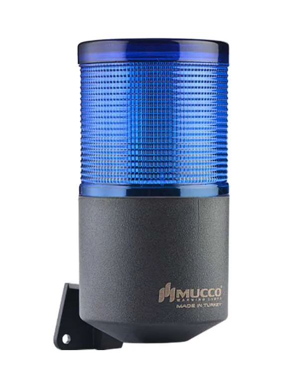 High sound High Light Steady Flashing Rotary Strobing With Buzzer Polycarbonate Lens Signal Tower With 2 Layer , Beacon Horn