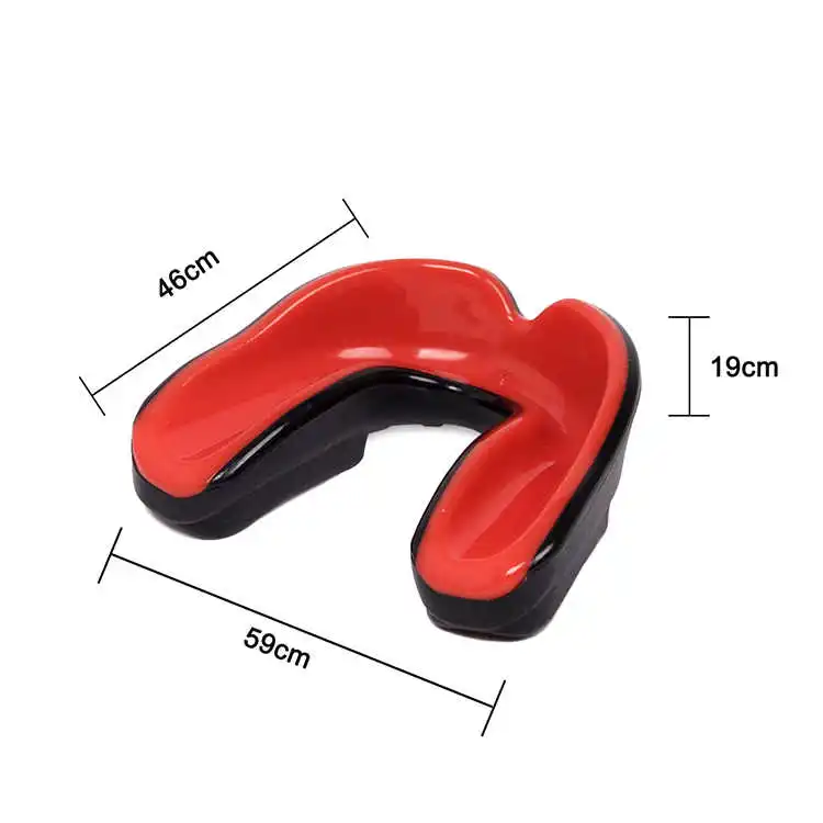 Excellent Quality Eva rubber football mouth guards with lip Mouth guard Customized
