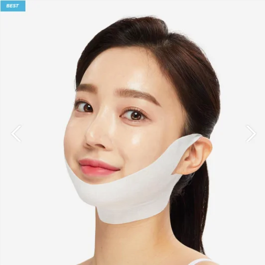 Маска для лица с V-образным вырезом, заплатка для подтяжки и подтяжки лица, редуктор для двойного подбородка, фирменная подтягивающая маска для лица