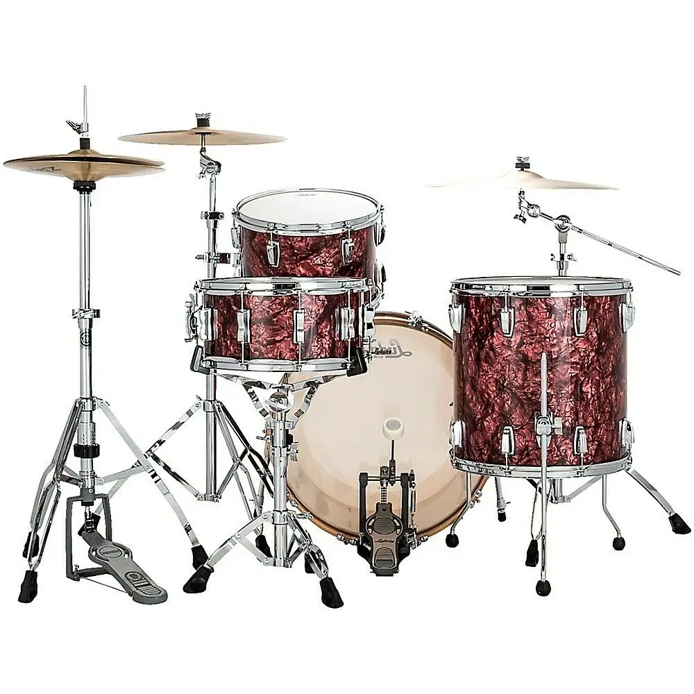 Best trade wholesales for new Lud-wig Classic Maple 3 Piece Fab Shell Pack With 22 Bass Drum Burgundy