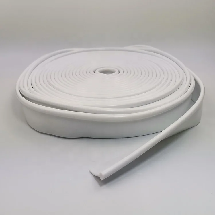 12M White PVC Caravan Awning Kit Rail Protector Strip - Universal Keder 12 Metre