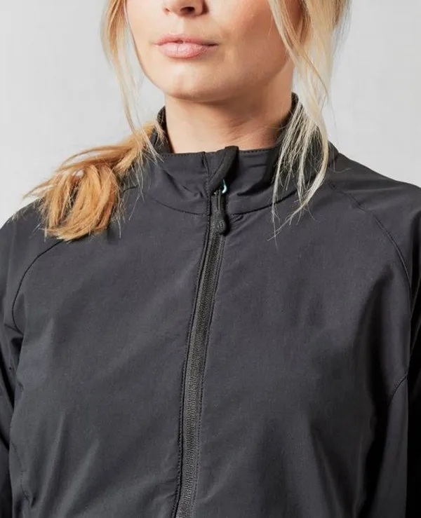 Custom Breathable Collar Style No Hooded Softshell Jacket Women Wind Breaker jacket