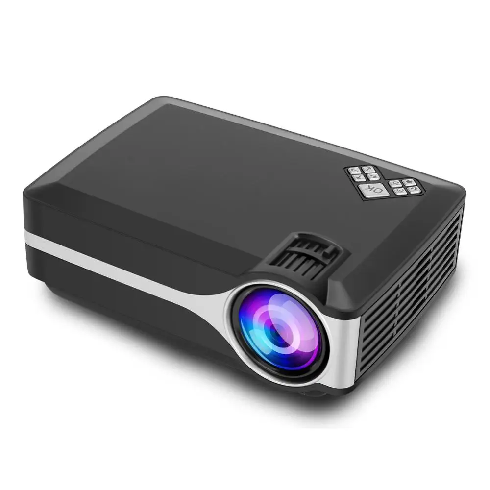 [Wifi Micrast Version ] Factory Directly selling New Mini Portable Native HD 720p LCD LED Home Theater Movie Video Projector