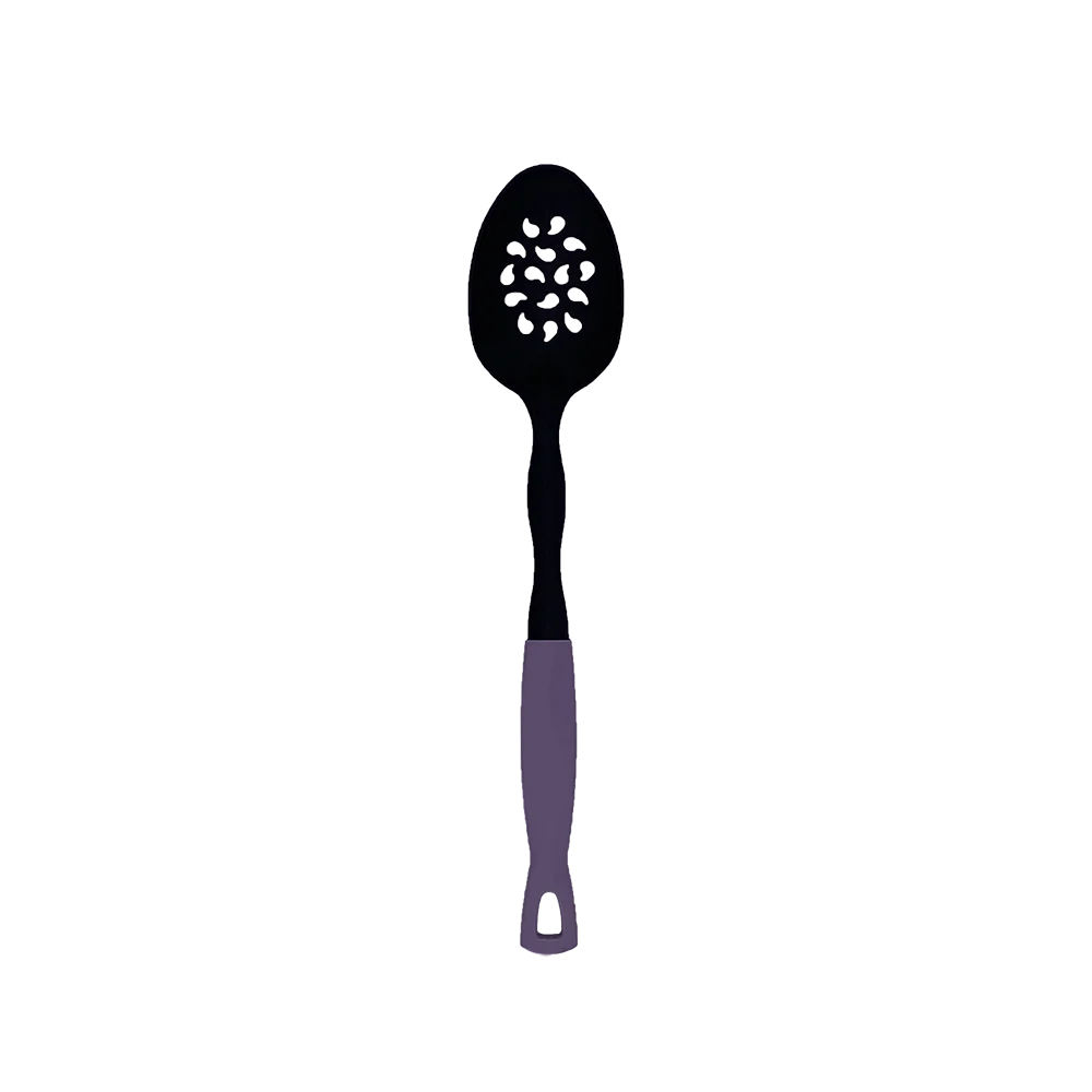 Wholesale Kitchen Utensils LFGB Food Grade Cooking Tools Nylon Slotted Spoon