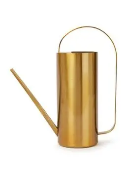 Luxury Watering Can Overhead Handle Tall Jug Shape Brass Plating in Iron Home Decor Gift Watering Gardener Use Factory Price