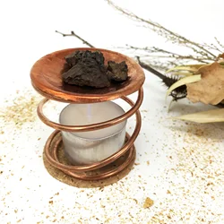 Incense Resin Burner - Copper Sublimator to burn Resins - Aroma diffuser Made in Italy - Bulk Product - Wholesale Price