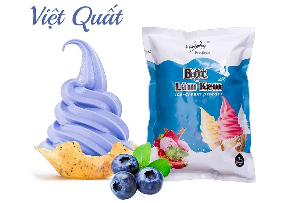 Yummy Ice Cream Soft Ice Cream Making Powder DVA0013 High Brand Quality Best Manufacturer From Vietnam