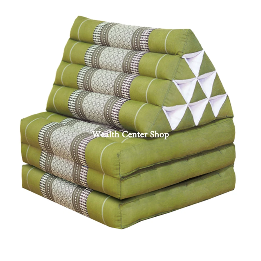 Massage Pillow Triangle Pillow Thai Pillow Cushions Design 10 Holes 3 Fold  Product Of Thailand Genuine High Quality
