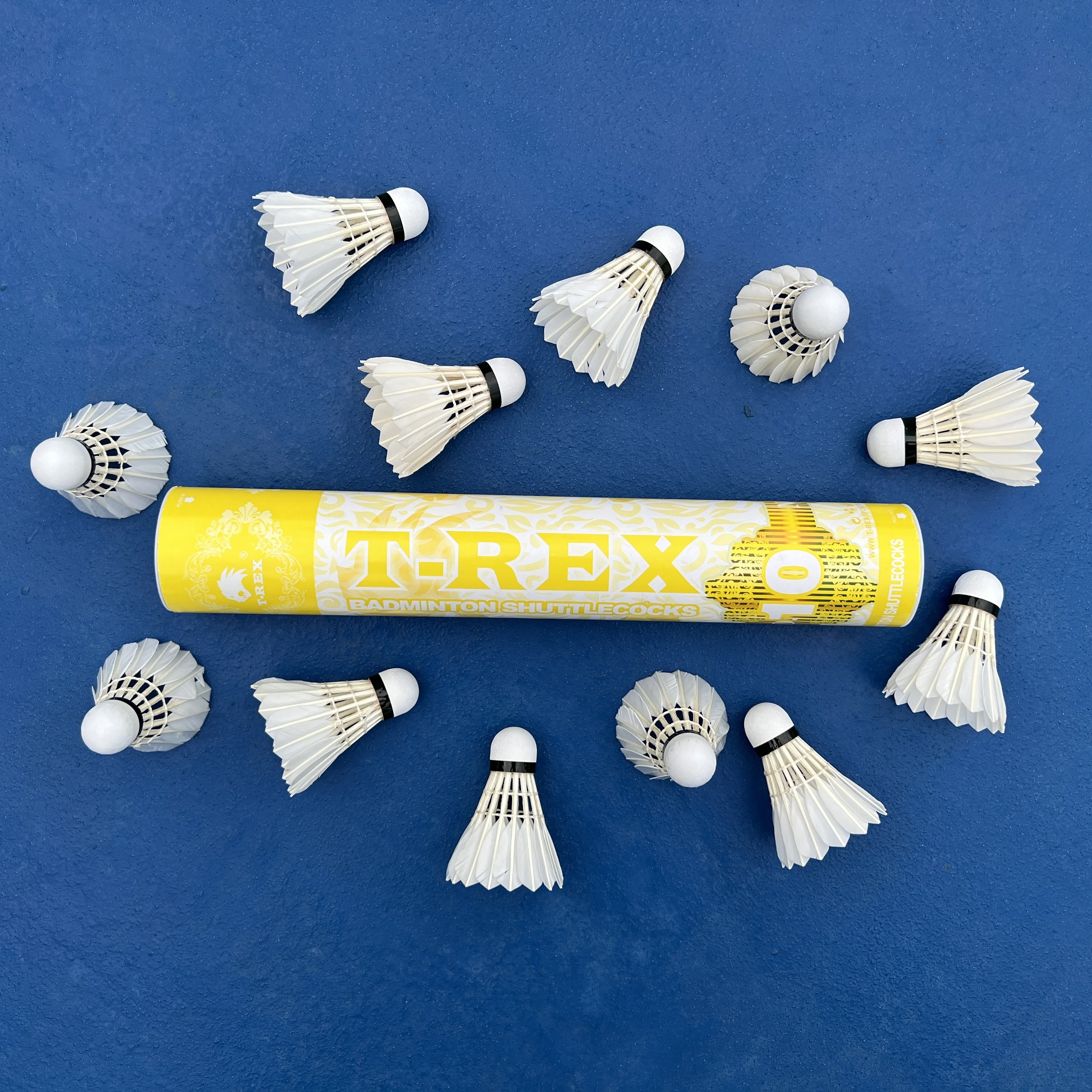 Wholesales Badminton Shuttlecock Tournament 3 layer cork head