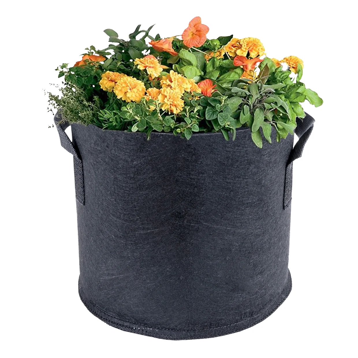 Green House 10 Gallon Non-woven Fabric Grow Bags With handles Heavy Duty Plant Bags for Vegetables