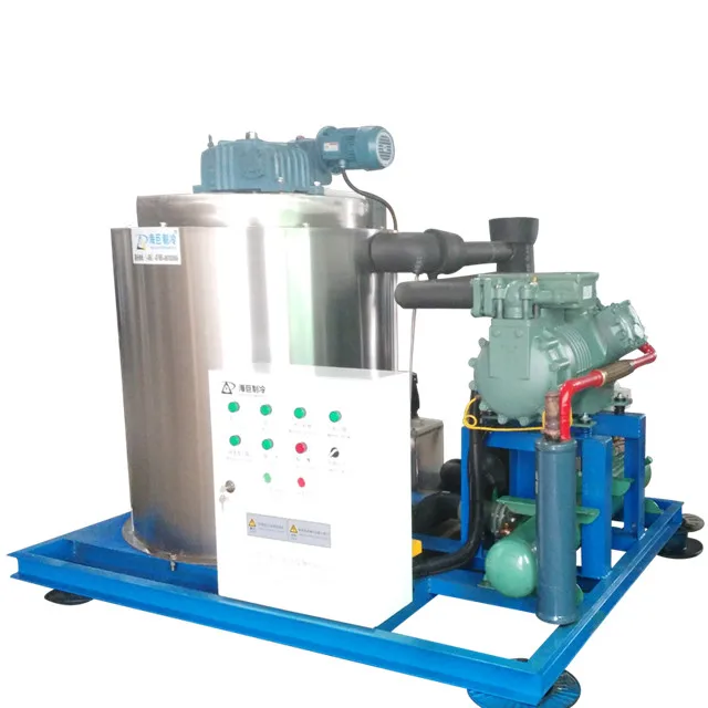 Good quality Wholesale 5 ton flake ice machine with PLC controller
