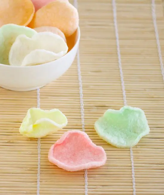 Crispy Prawn Crackers Colorful Uncooked Shrimp Chips Cracker Seafood Snack Healthy Ms.Lucy +84 929 397 651